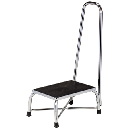 CLINTON Large Top Bariatric Step Stool with Handrail T-6250